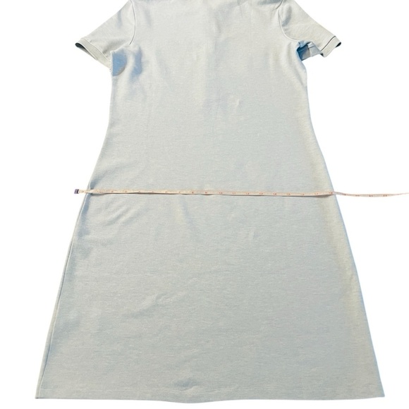 Lacoste Soft Blue & White Classic Polo Dress Size 6 NWOT - Picture 9 of 12